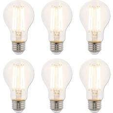 Light Bulbs Westinghouse Lighting 100-Watt Equivalent A19 Dimmable Clear E26 Edison Filament LED Light Bulb 2700K 6-Pack