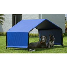 ShelterLogic ShelterLogic 3' Outdoor Pet Shade Sun Shelter for Dogs, Cats, and Livestock, Blue