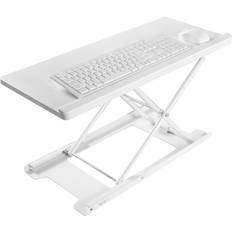 Vivo White Ergonomic Heavy-Duty Scissors Lift Keyboard and Mouse Riser 27' (DESK-V000PW)