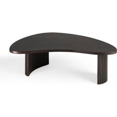 Ethnicraft Meubles Ethnicraft Boomerang Dark Brown Coffee Table 77x85cm