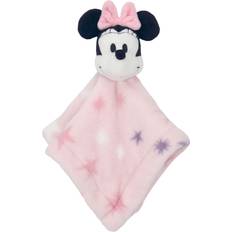 Lambs & Ivy Disney Baby Minnie Mouse Stars Pink Lovey/Security Blanket