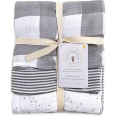 Burt's Bees Baby Baby Blankets Burt's Bees Baby Woven Organic Cotton Muslin Blankets 3pk Starry Eye