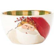 Green Breakfast Bowls Vietri Old St. Nick Cereal Breakfast Bowl