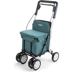 Carlett Shoppingvagn Med Säte - Färg Grön