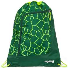 Reflekser Gymposer Ergobag Jugend Unisex Prime Gym Rucksack, Bearrex Verde Einheitsgröße