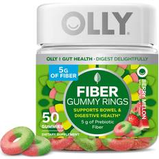 Olly Lisäravinteet Olly Fiber Gummy Rings Berry Melon 50