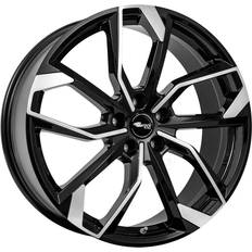 RC Design BROCK Black Full Polish 8.0x18 5/112.00 ET40 B57.1