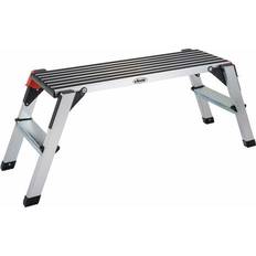 Scale VIGOR V4638 Alluminio Piattaforma a scala pieghevole Argento, Nero 7.2 kg