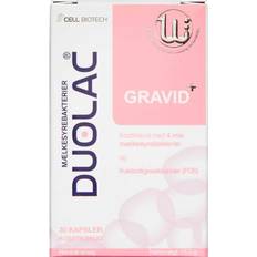 Gravid Duolac Gravid+ Kosttilskud 30 stk