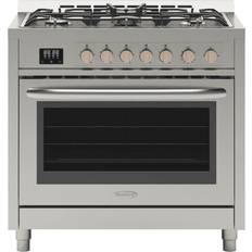 5 burner gas stove KoolMore 5 Burner Silver, White