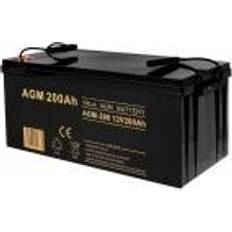 Batteri 12v 200ah Volt Volt Polska AKUMULATOR AGM 12V 200 Ah