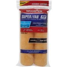 Rollers Wooster Super/Fab Knit W X 3/8 Jumbo Paint 2 pk Roller