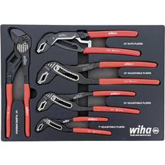 Wiha Panel Flangers Wiha Classic Grip V Jaw Tongue Groove Pliers