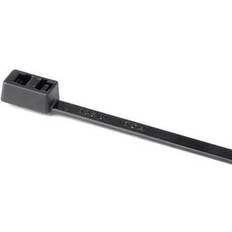 Black Cable Management HellermannTyton 117-05350 T50IDH-PA66HS-BK Cable tie 305 mm 4.70 mm Black 1000 pcs