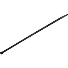 Black Cable Ties TRU Components 1578072 Cable tie 650 mm 7.20 mm Black Heat-resistant 100 pcs