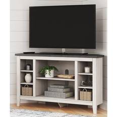 Corner fireplace tv stand Signature Media TV Bench