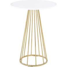 Gold Dining Tables Lumisource Canary CeCe Dining Table