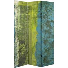 Blue Room Dividers Oriental Furniture 6" Double Sided Philosopher's Gate Room Divider