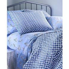 Novogratz Utica Petite Painted Check Duvet Cover Blue