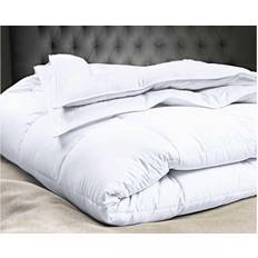 Hällmark King, Tog Softened 100% Milled Duck Feather Duvet Cover White