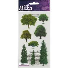 Cheap Stickers EK Sticko Stickers-Trees