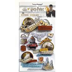 Crafts Harry Potter 3D Stickers Watercolors 15 Pieces