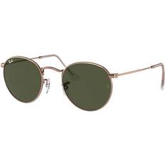 Ray ban round metal gold Ray-Ban ROUND METAL ROSE GOLD Solglasögon Rose Gold