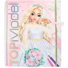 Create Your Wedding Special TOPModel Colouring Book