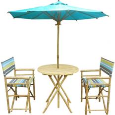 Blue Bistro Sets Zew Hand Crafted 4 Bistro Set