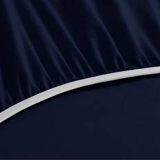 Swift Home Twin XL Fitted Double Brushed Ultra Soft Wrinkle Fade Resistant 21 Extra Deep Bed Sheet Blue