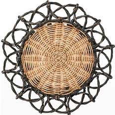 Place Mats Juliska Provence Rattan Place Mat Brown, Black