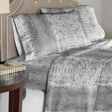 Pointehaven Soft Cotton 180 GSM Deep Bed Sheet Gray