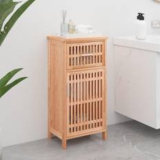 vidaXL Mueble De Baño Madera Maciza De Nogal 42x29x82 cm