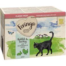 Feringa Classic Meat Menù Vaschetta 24 x 100 g Umido Per Gatto