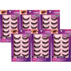 Kiss So Wispy Eyelashes 5 Pair Multi Pack - KPEM65