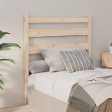 vidaXL 81x4x100 cm Massiv Furu Sänggavel