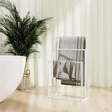 vidaXL Vapaasti Seisova Pyyheteline 48 x 24 x 79 cm