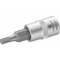 Power Tool Accessories Toolcraft M4 XZN Socket Bit 4 mm