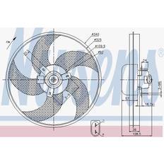Nissens Køleventilator 85668