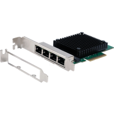 Netværkskort 4 port EXSYS EX-60114 4-Port 2.5Gigabit PCIe Netzwerk