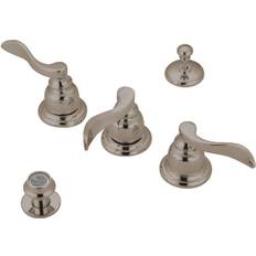 Kingston Brass NuWave French 3 Handle Bidet Grå, Nikkel