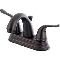 Kingston Brass Yosemite 1.2 GPM Centerset Bronze, Brown