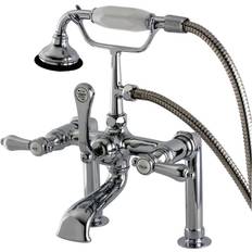 Kingston Brass AE104TBAL Bel Air Deck Clawfoot Tub Filler Gray