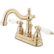 Brushed Faucets Kingston Brass KB1602PL Heritage 4-Inch Brass