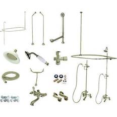 Kingston Brass CCK1188PX Vintage Clawfoot Tub Wall Mount Grey