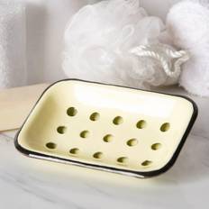 Yellow Soap Holders VIP International Typography CREAM Cream