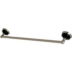 Grey Towel Rails Kingston Brass BA9111BN Water Onyx 24 in Towel Bar Brushed Nickel