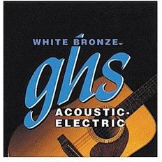 GHS WBTL 12 50 Light White Bronze Acoustic String Set True