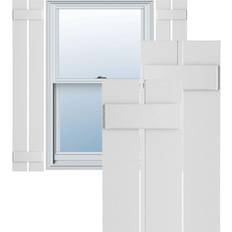 Ekena Millwork 11 1/4 W PVC Window Shutter