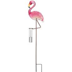 Pink Garden Decorations Regal Art & Gift Flamingo Rain Gauge Garden